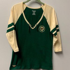 MN Wild Jersey - Reebok Womens Large